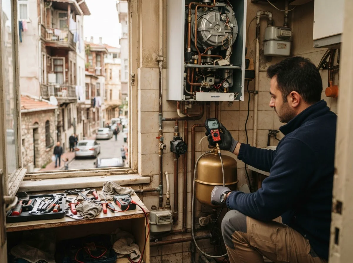 İslambey kombi servisi