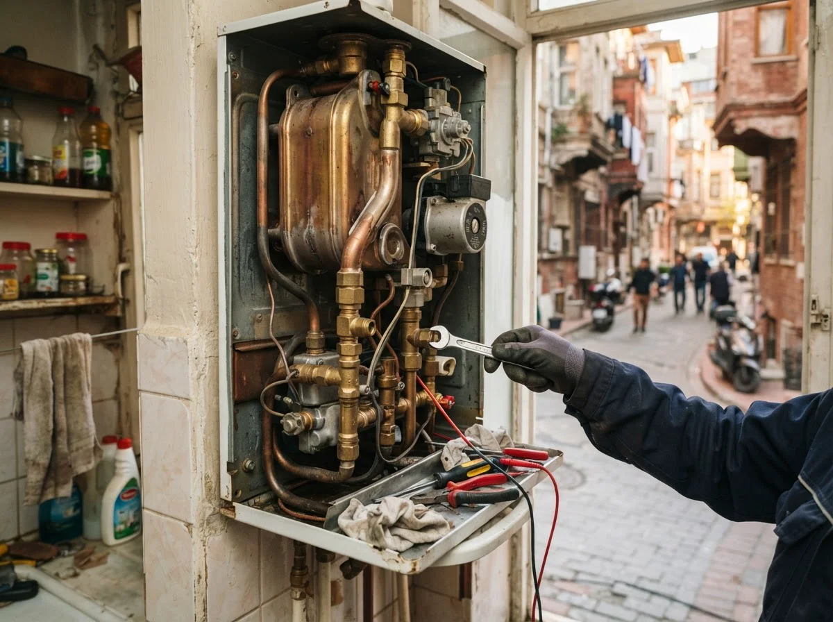 İslambey kombi servisi
